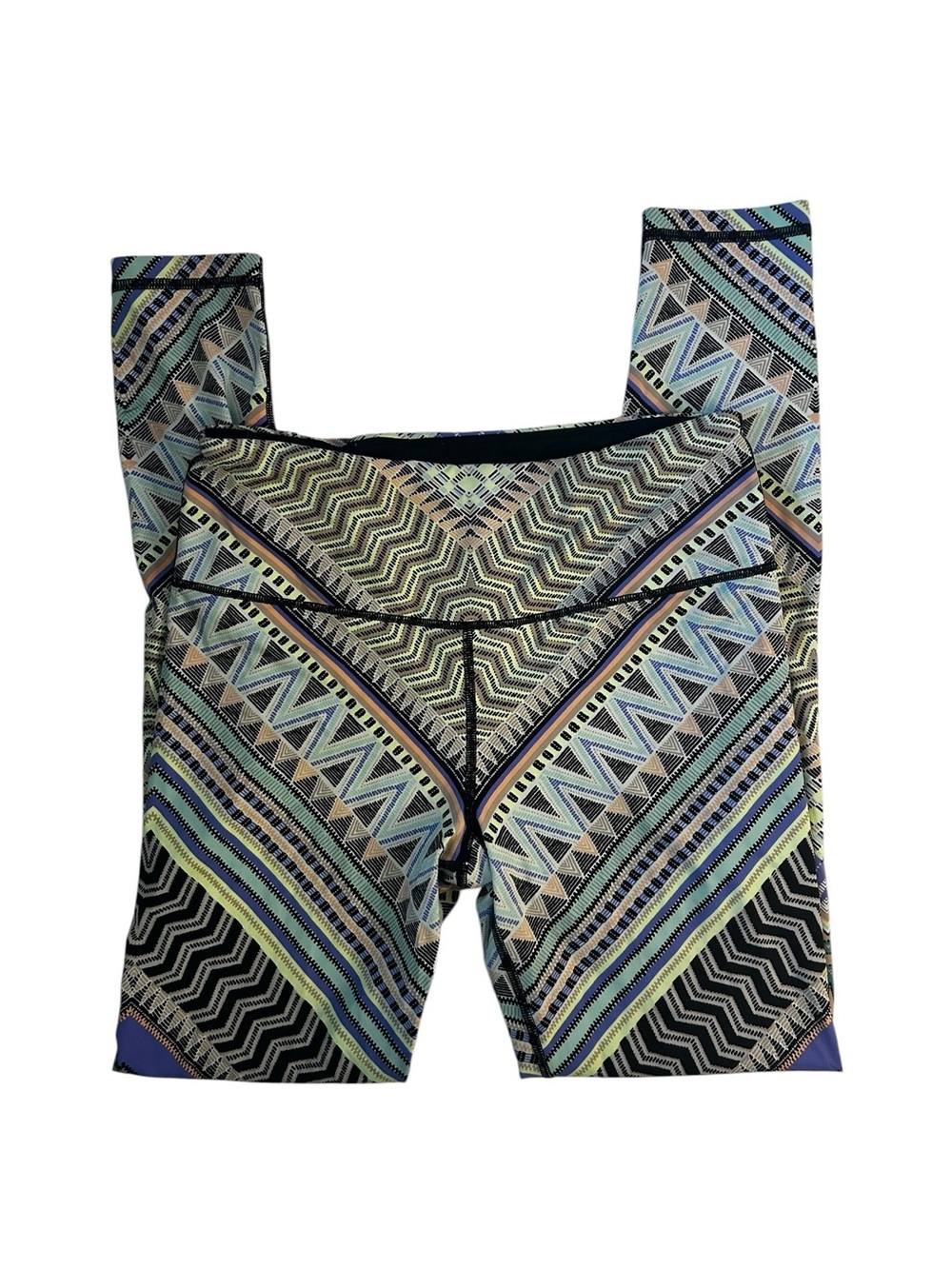 VSX Victoria’s Secret Sport Compression tights Women’s Medium Geo Tribal Print